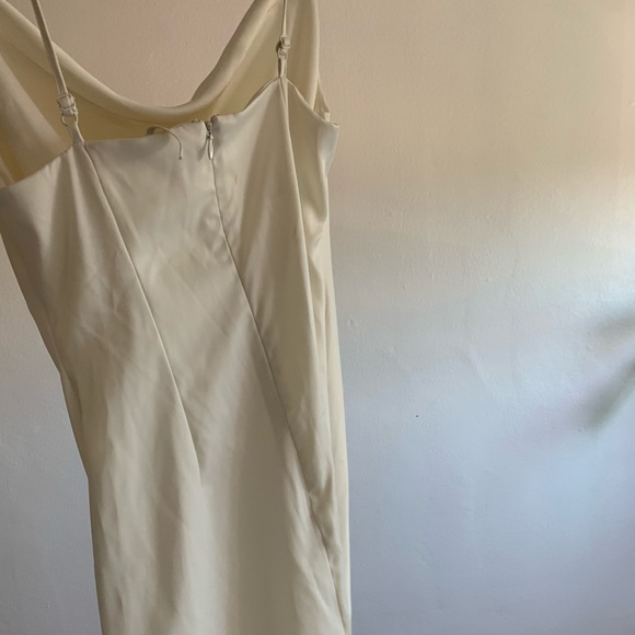 Urban Outfitters white silk dress - Picture 3 of 4